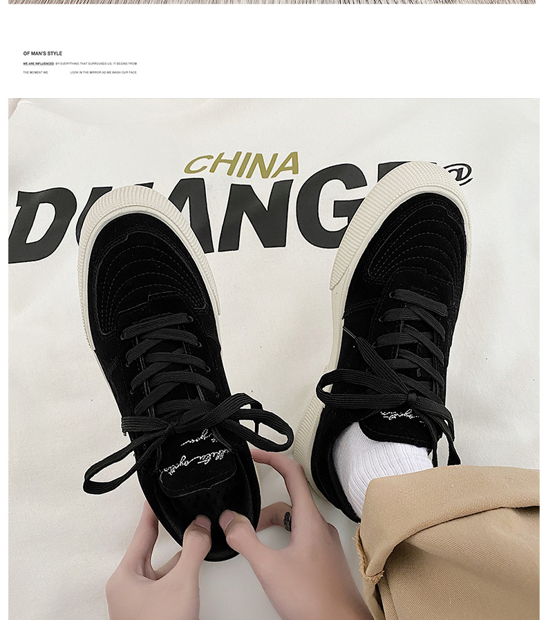 Niche 2024 new board shoes, board shoes, casual sports, student men's shoes