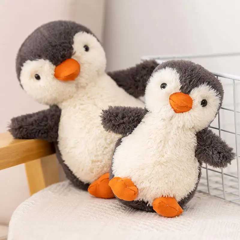 16cm Cute Warm Plush Toy Squishy Kawaii Penguin Sleeping Cute Plush Toy Animal Doll Adorable Plushie For Birthday Gift X241028