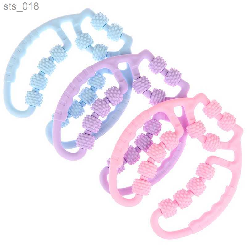 Accessories Circular Leg Massager Multi functional Relaxing Muscle Fascia Release Roller Yoga Fitness Body Massage Manual Tool H241031
