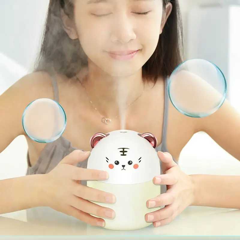 Cute Pet Humidifier Mini Desktop Air Conditioner Ro Air Humidifier Usb Small Household Heavy Fog spray Y241104
