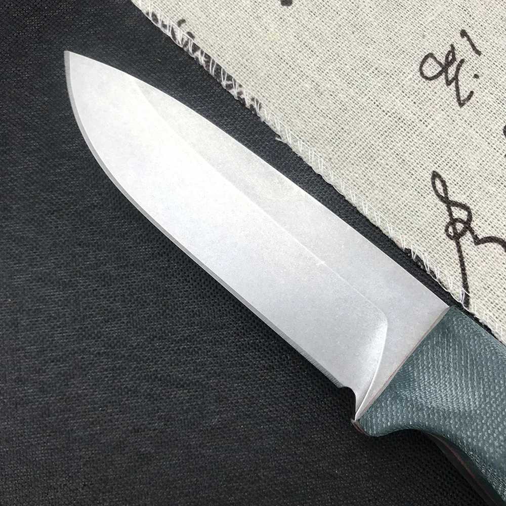 Fixed Blade Knife BM 162 Tactical Knife High Hardn Blue G10 Hand S30v Blade Outdoor Self Dense Hunting Knives with SheathXJ241028