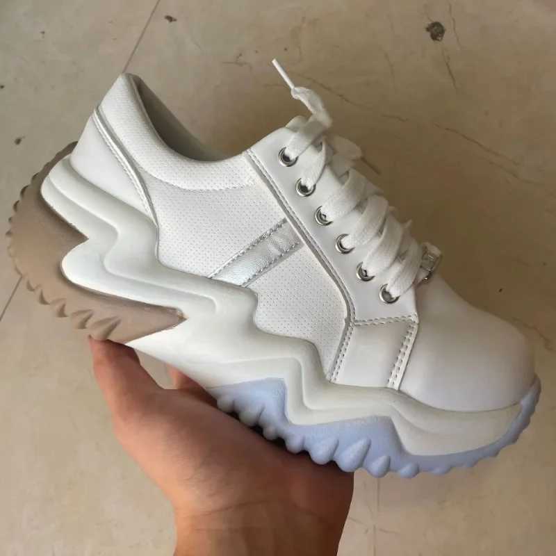 High Quality Womens sports shoes daily womens casual shoes Fi womens apartment wear-resistant N-slip thick soled shoes Zapatos Mujer T241029