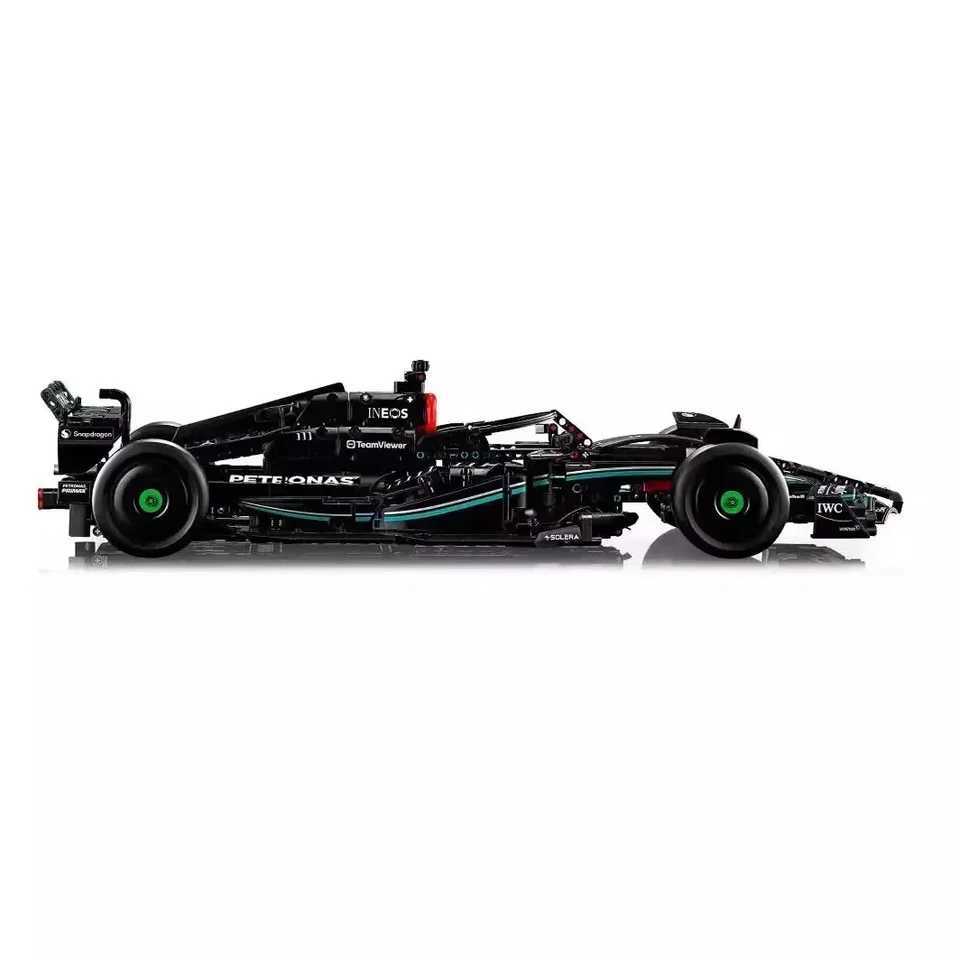 F1 42171 W14 E Technical 1642Pcs 1 8 Building Blocks City Super Speed Race Car Assembly Model Vehicle DIY Assembly Toy Childrens Gift W241029