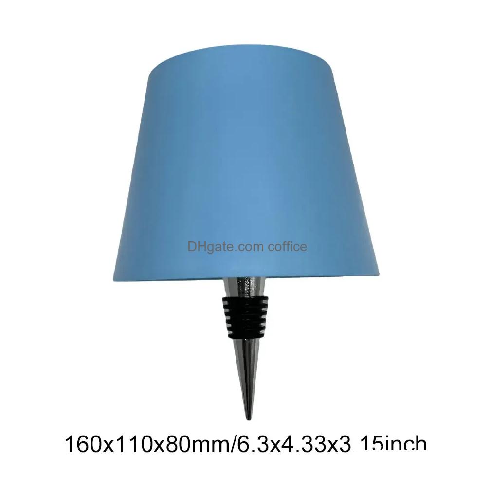 Other Home Garden Wireless Desk Lamp Creative Wine Bottle Detachable Portable Charging Atmosphere Decorative Bedside E Drop Delivery Otli7