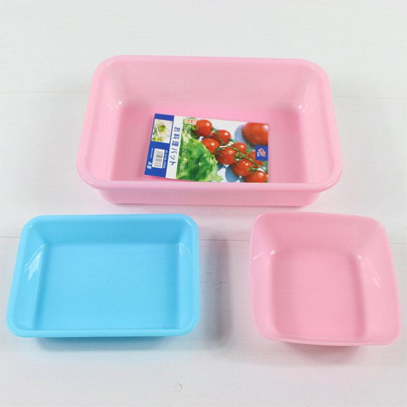 Custom home egg storage and cleaning carton rectangular transparent preservation box PET plastic multifunctional storage box