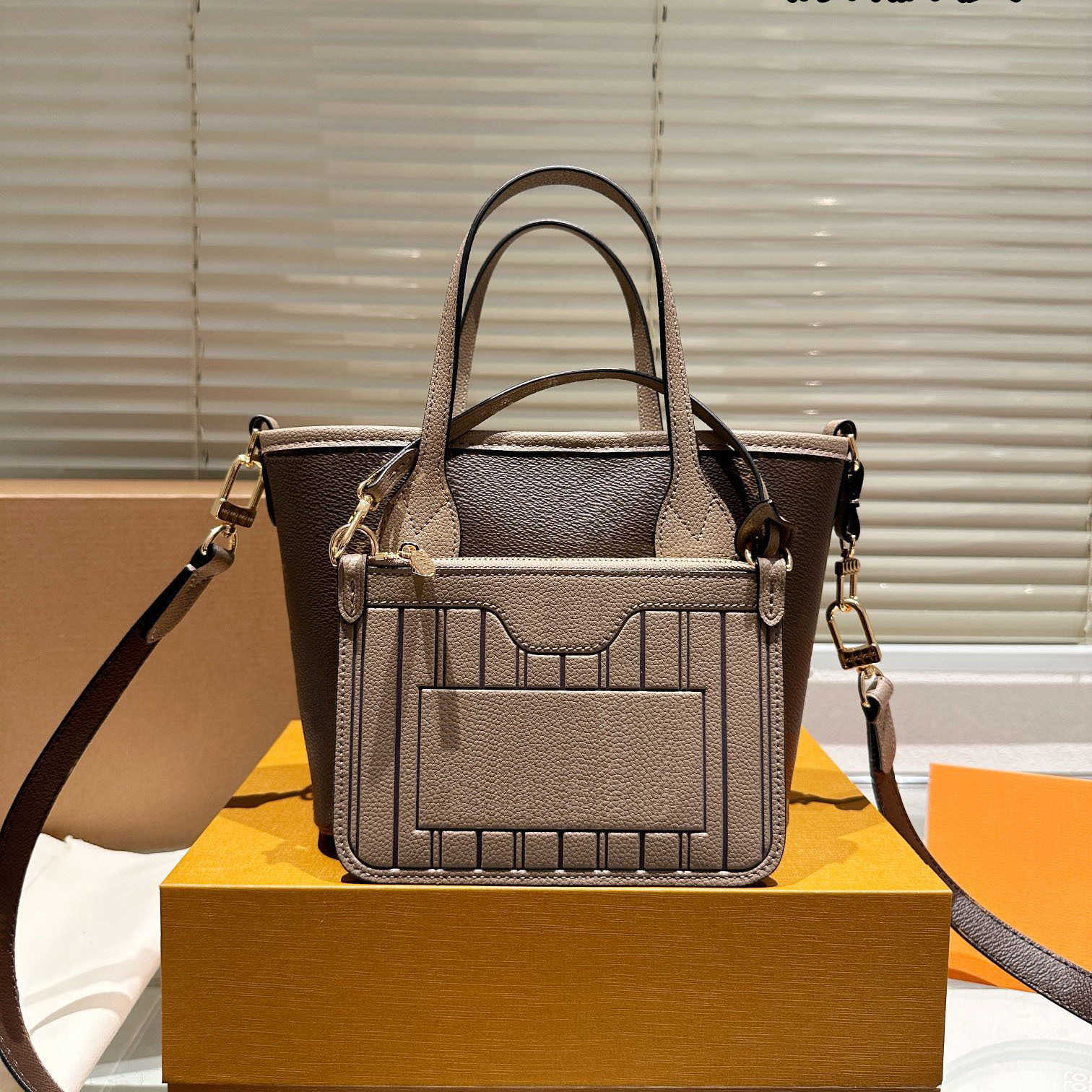 luxury designer bag pcs set women bags handbag inside out large capacity shoulder fashion cowhide clutch tote bag handbags female coin purse wallet