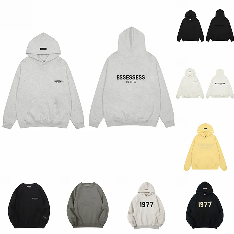 Designer esen Hoodies Hoody Men esenta Pullover Sweatshirts Oversized Clothing Tops Quality Mens Womens Hooded Jumper Refflective Letter Print suit