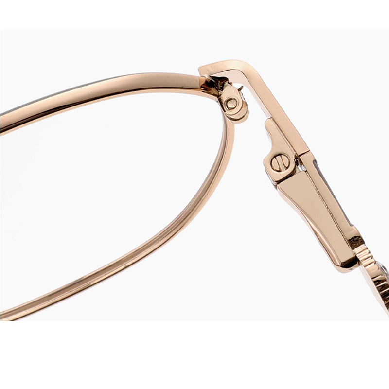 New metal eyeglasses frames men's fashion colour-changing glasses myopia glasses frame women's colour-changing anti-blue light glasses forei