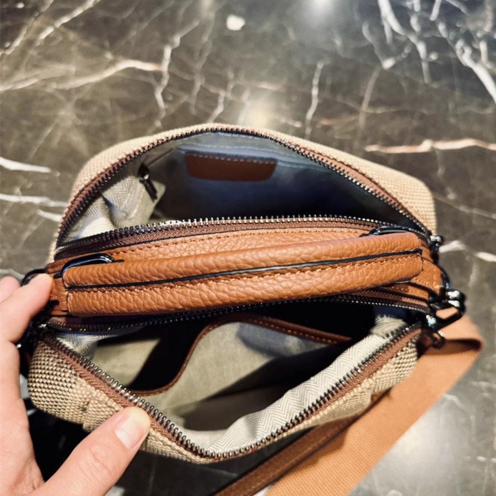 Genuine Leather Vintage Shoulder Bags For Women 2024 New Fashion Square Crossbody Brand Designer Trends Handbag Replicas Bag ddmymoon