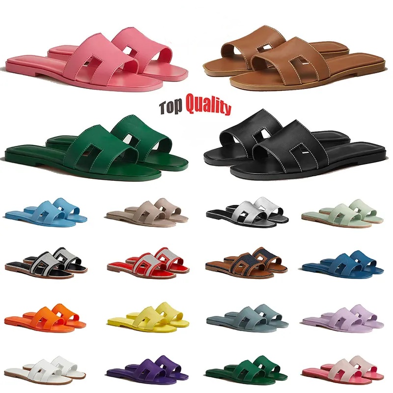 designer slippers platform slides women sandal men slipper shoes bottom fur flip flops summer casual beach top quality real leather sandal