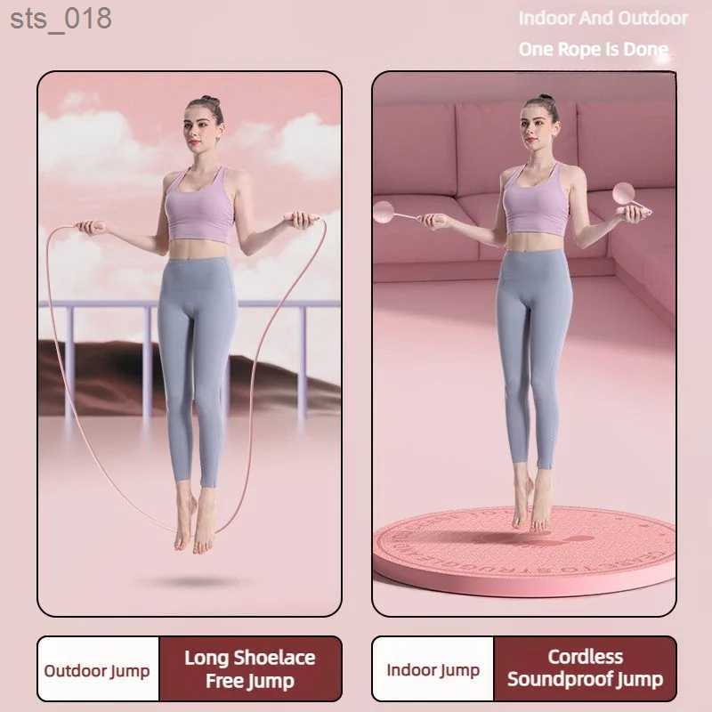 Accessories Jump rope intelligent fitness exercise and weight loss counting with adjustable counter to skip calories Steel Traini home H241104 V1H3