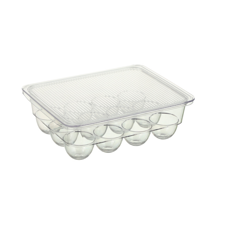 Refrigerator Egg Rack Tray Refrigerator Side Door Fresh Egg Storage Box Simple Refrigerator Egg Compartment Egg Carton