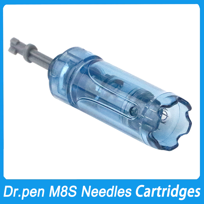 50Pcs Dr. Pen M8S Needle Cartridges Bayonet Cartridges 16 18 36 42 24 Pins Nano Needle MTS Pin Dr Derma Pen A8S Microneedling Ultima A9 Dermapen Repla