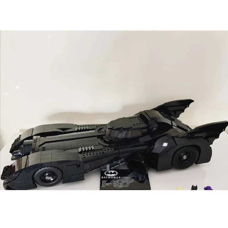 In Stock Building Blocks Super Hero Car Model 1989 Batmobile Car 76139 7188 6229 Bricks Toys For Boys and Girls GiftsXJ241029