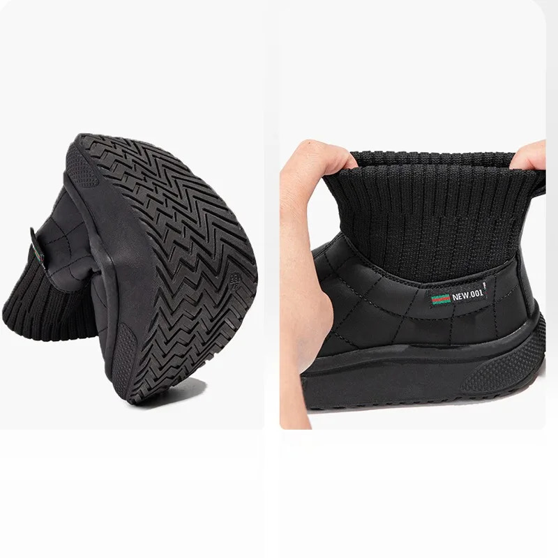 Baby Winter Boots Winter Fashion Ankle Shoes Unisex Kids Snow Boots Waterproof Baby Boys Girls Casual Plush Warm Toddler Shoes 241028