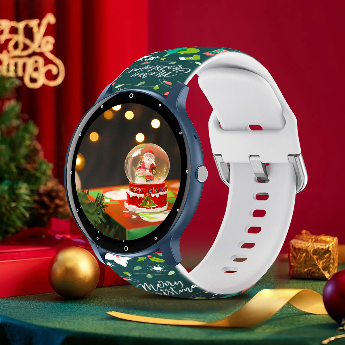 LIGE's new multifunctional sports smartwatch silicone strap watch calendar sports health monitoring watch Christmas gift