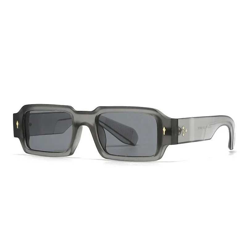 New Square Sunglasses Vintage Punk Trending Popular Fashion Retro Sun Glasses for Women MenX241028