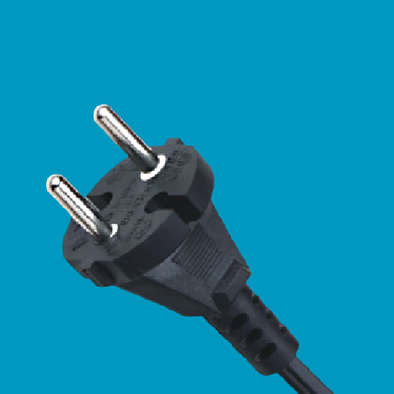 European Power Cord CEE7/17 EU Germany International VDE Certified CE Power Supply 16 Amp 2 Wire Plug