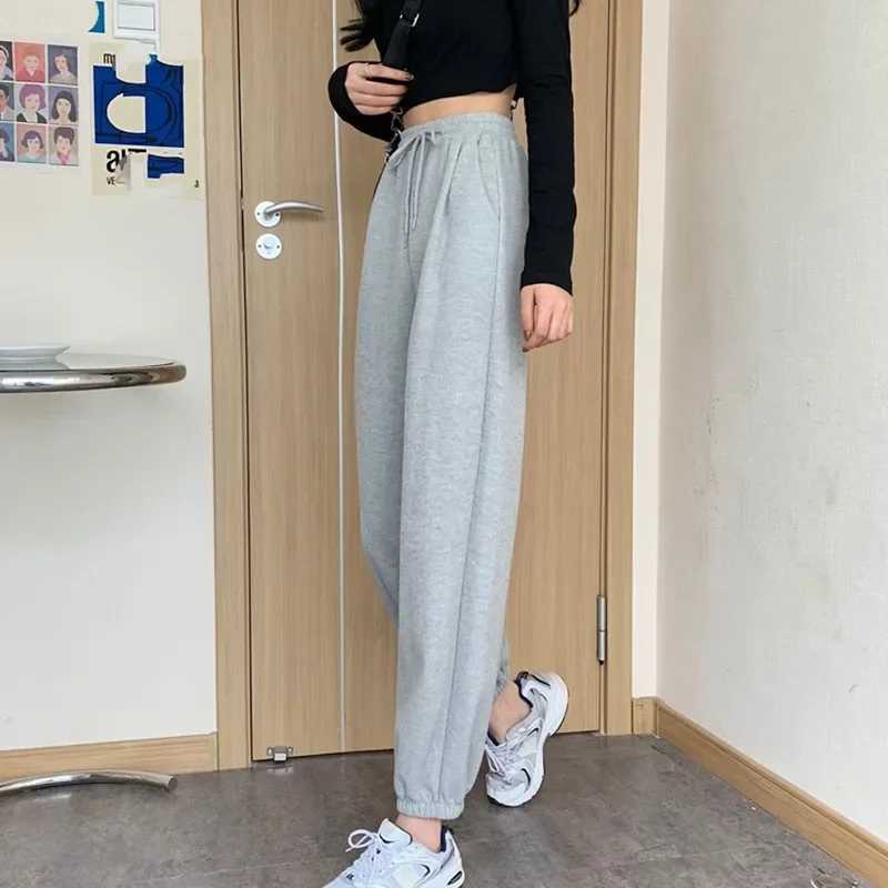 New Joggers Sports Hip Hop Running Pants Drstring Women Lady Girls Sweatpants Comfortable Oversized Fe Streetwear TrousersX2410