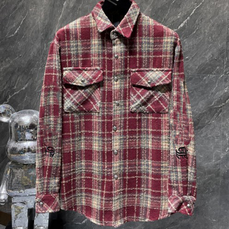 Designer sportswear men's high-quality cotton blend jacquard details and fashionable collar unisex winter top