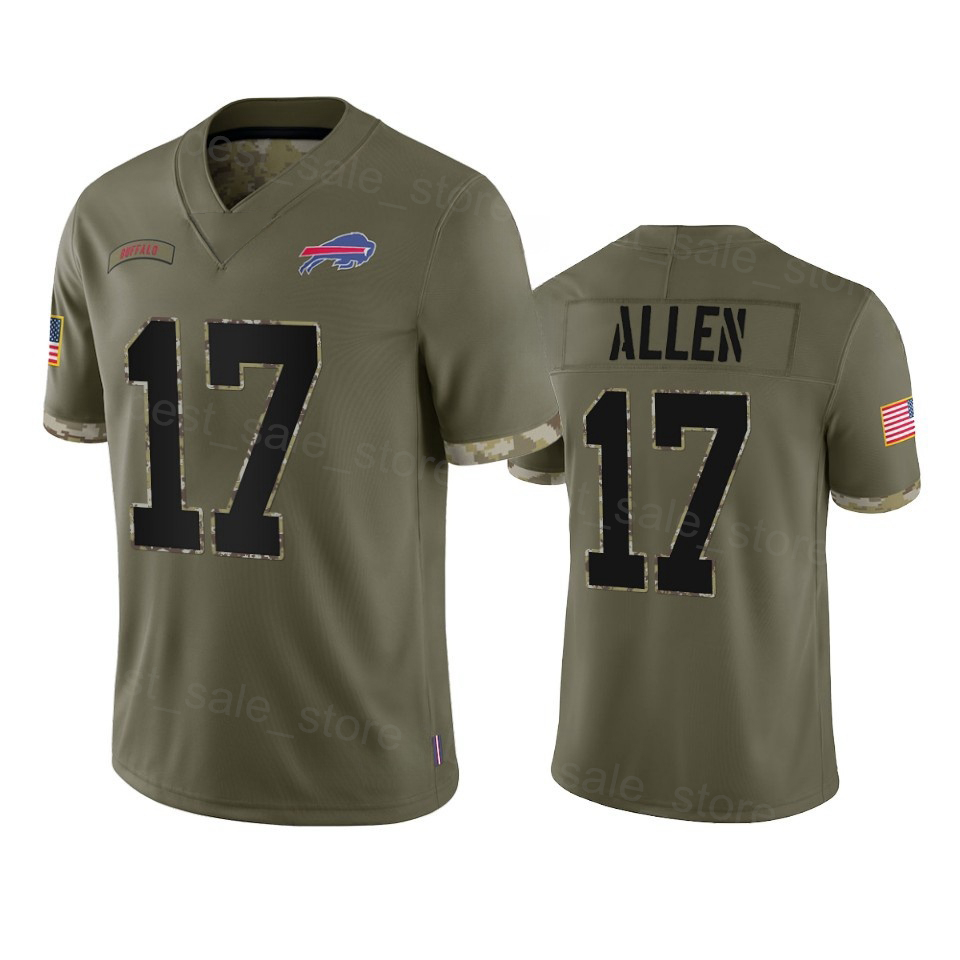 Custom Buffalo Football Jersey 17 Josh Allen 4 James Cook 22 Ray Davis 10 Khalil Shakir 86 Dalton Kincaid 0 Keon Coleman 26 Ty Johnson Blue White Red 