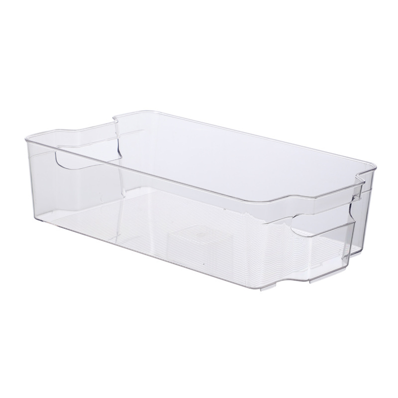Kitchenware Transparent Pull-Out Organiser Fridge Fruit & Vegetable Compartment Fresh Box Customised Food Storage Boxes