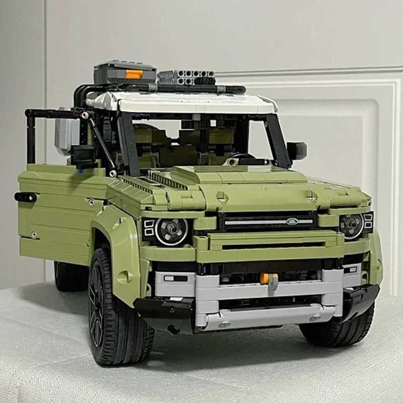 2573pcs Famous Car Blocks Land Supercar Riover Off-Road Defender Vehicle Model 42110 Building Blocks Bricks Toy Kids Adults GiftXJ241029