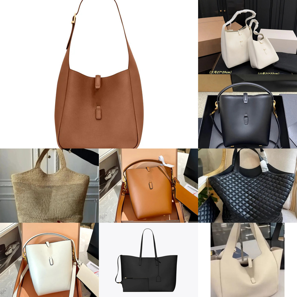 designer leather tote Shoulder large Bag Black Designe Womens totes handbag crossbody shopper lady high-quality fashion bag luxury