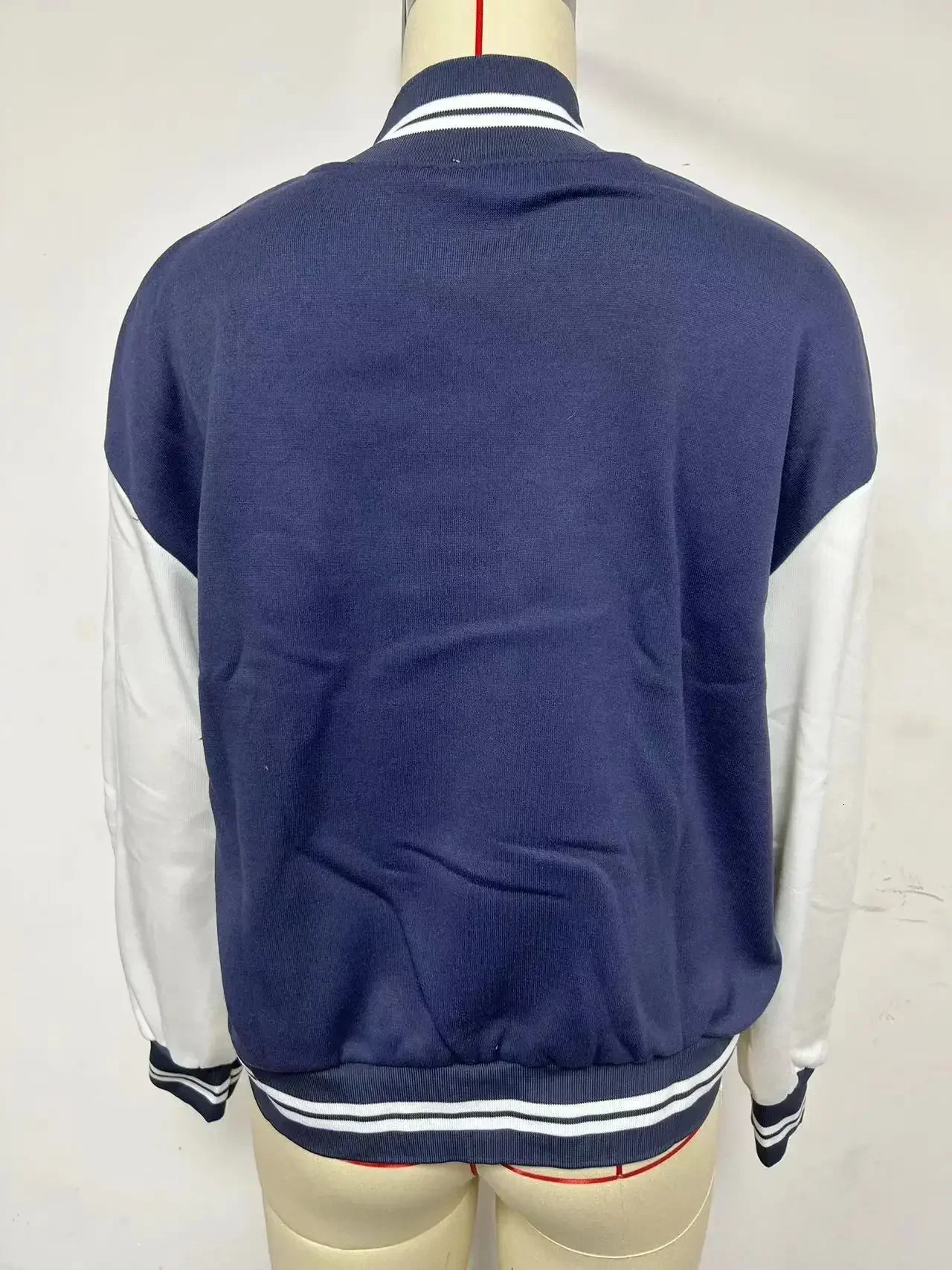 Spring Womens Coat Baseball Letter Full Match Coat Womens Winter Thickened Warm Casual Sportswear Womens 241029