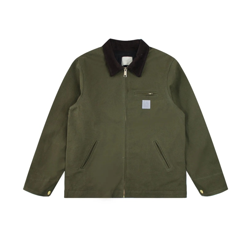 Men's Jackets Mens Jkets 24ss assic t Bottom Rutte Washed Jket Workwear Canvas Casual Safari Style Varsity For Men J250120