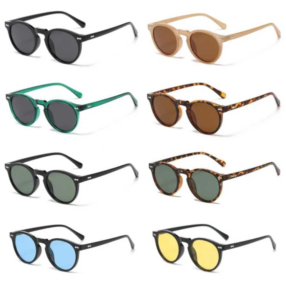 2024 Polarized Sunglasses Men Women Brand Designer Retro Round Sun Glasses Vintage Male Female Goggles UV400 Oculos Gafas De SolX241028
