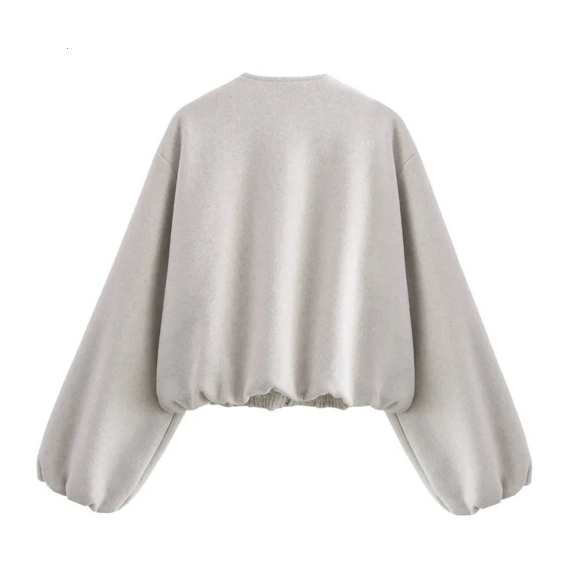 TRAF ZR Pilot Jacket Elegant Womens Jacket Baseball Uniform Jacket Summer Womens Fashion Jacket 241029