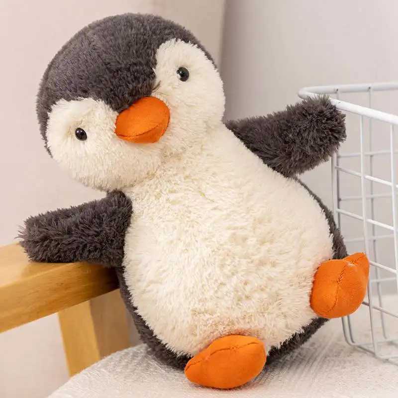 16cm Cute Warm Plush Toy Squishy Kawaii Penguin Sleeping Cute Plush Toy Animal Doll Adorable Plushie For Birthday Gift X241028