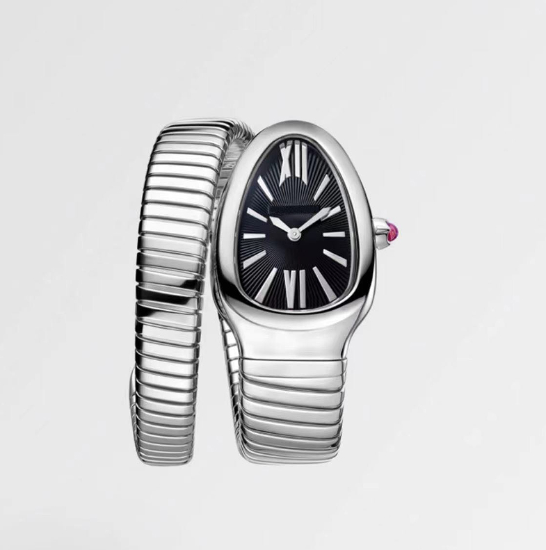 watch designer 35mm 316 stainless steel material diamond ring mouth watches for diamond watch women watches ruby head