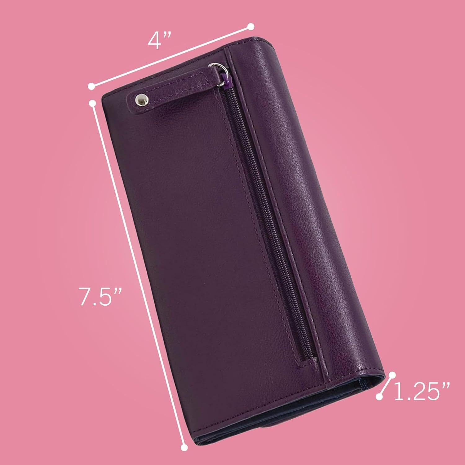 Money Manager RFID ultra-thin small wallets - credit card with coin purse and zipper wallet, women's handbag