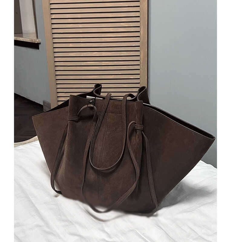 Vintage Suede Totes For Women Casual Shoulder Bag Large Capacity Top-Handle Female Handbags Travel Big Shopper Bags Bolsas