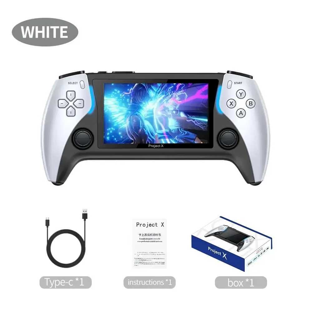 2023 New Project X Handheld Game Console High-definition Arcade With Dual Player And Dual Controller Support Christmas Gift Z241029
