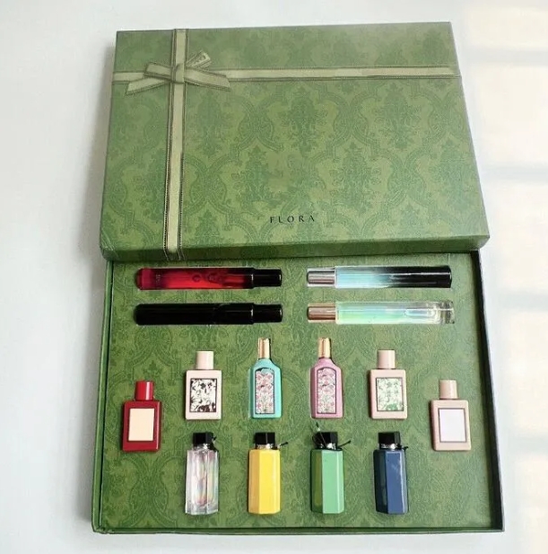Designer perfume man woman perfumes set guilty Cologne Fragrance perfume set Bloom Eau De Parfum Intense Woman Lady Girl flora Cologne Parfum Kit Gift Box