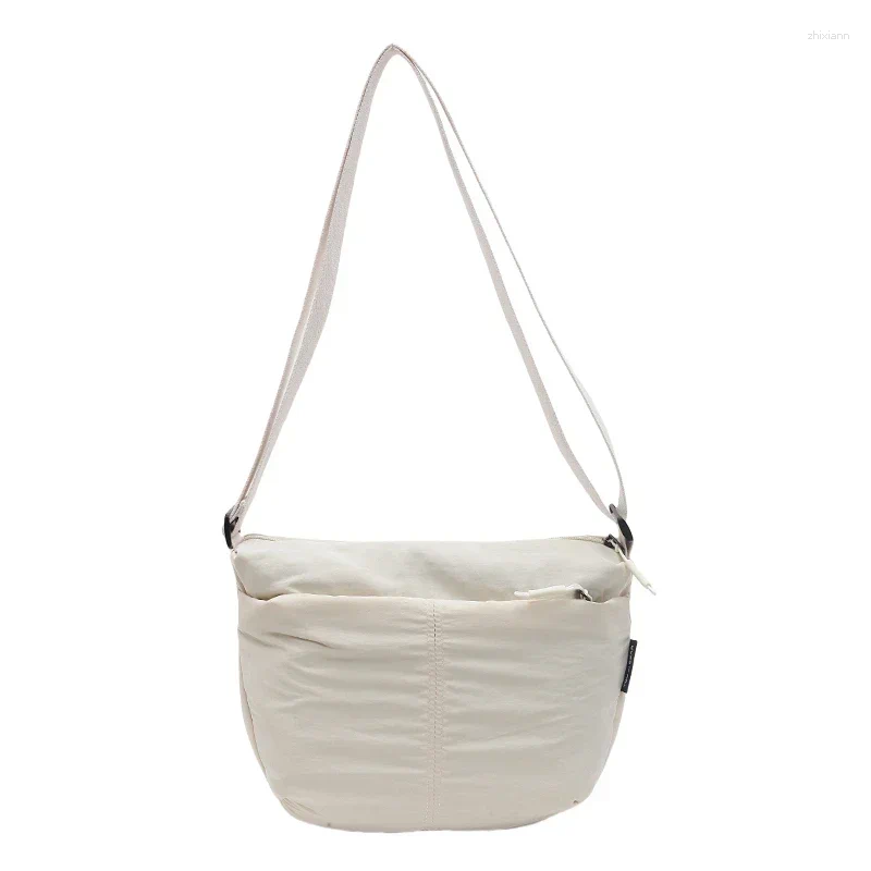 Totes Sewing Thread Casual Solid Shoulder Bags Interior Compartment Soft Large Capacitybrand For Women Nylon Women's Handbags zhanyishengli
