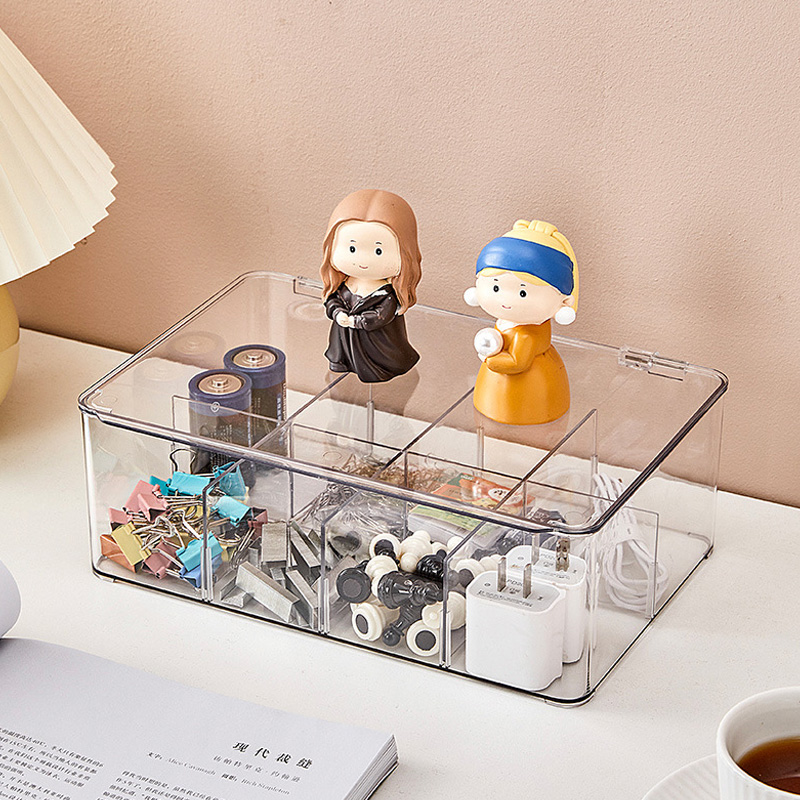 Coffee and tea bag storage box Transparent visual baffle can be removed for easy access to the classification of the storage box spot wholesale