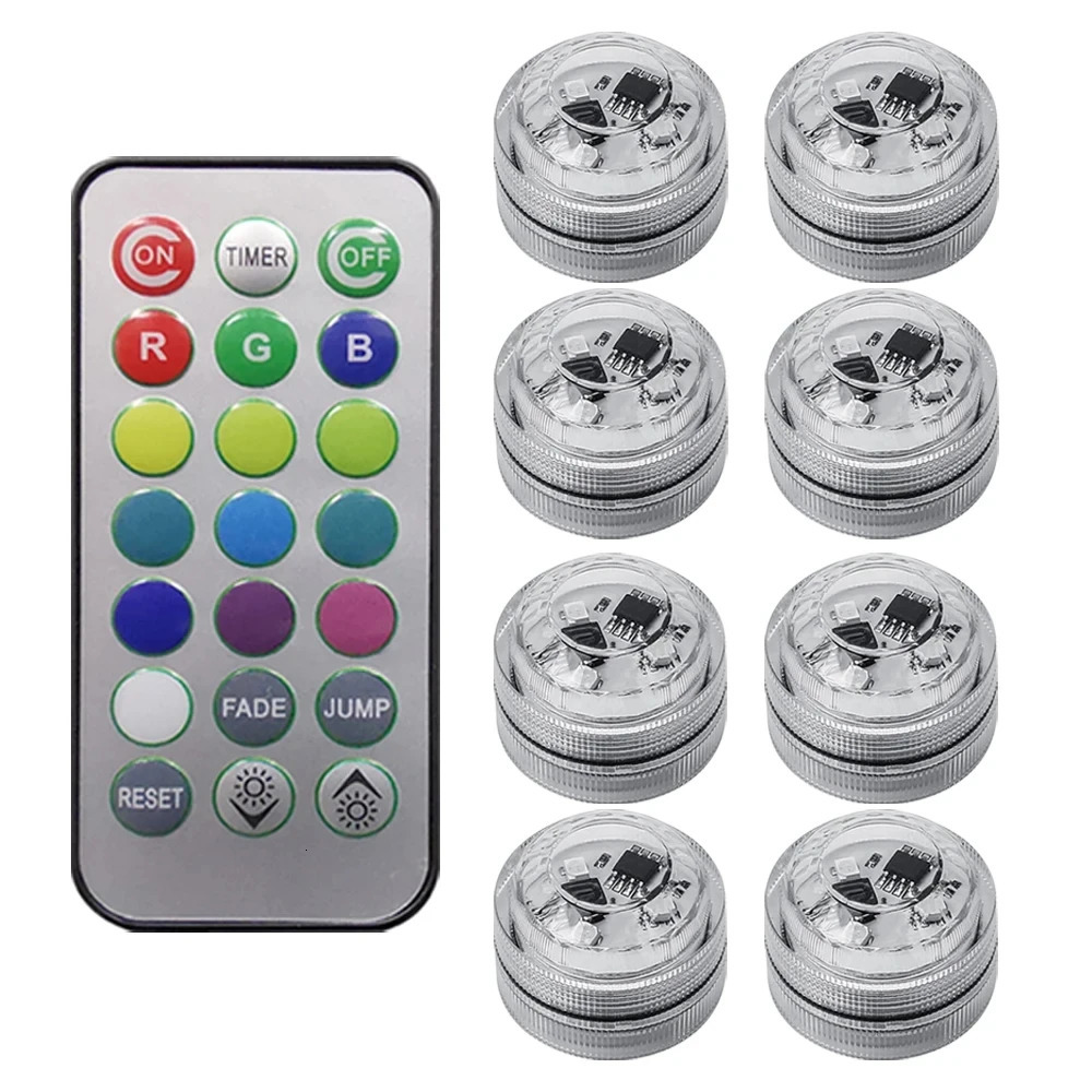 1Set Remote Control Car LED Interior Ambient Light Colorful Adhesive Decoration for Auto Roof Foot Atmosphere Lamp 13 Colors 241028