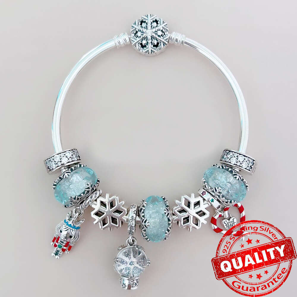 925 New Sterling Silver Colorful Heart Murano Glass Charm Fit Bracelet Necklace Faceted Murano Glass DIY Fine Jew