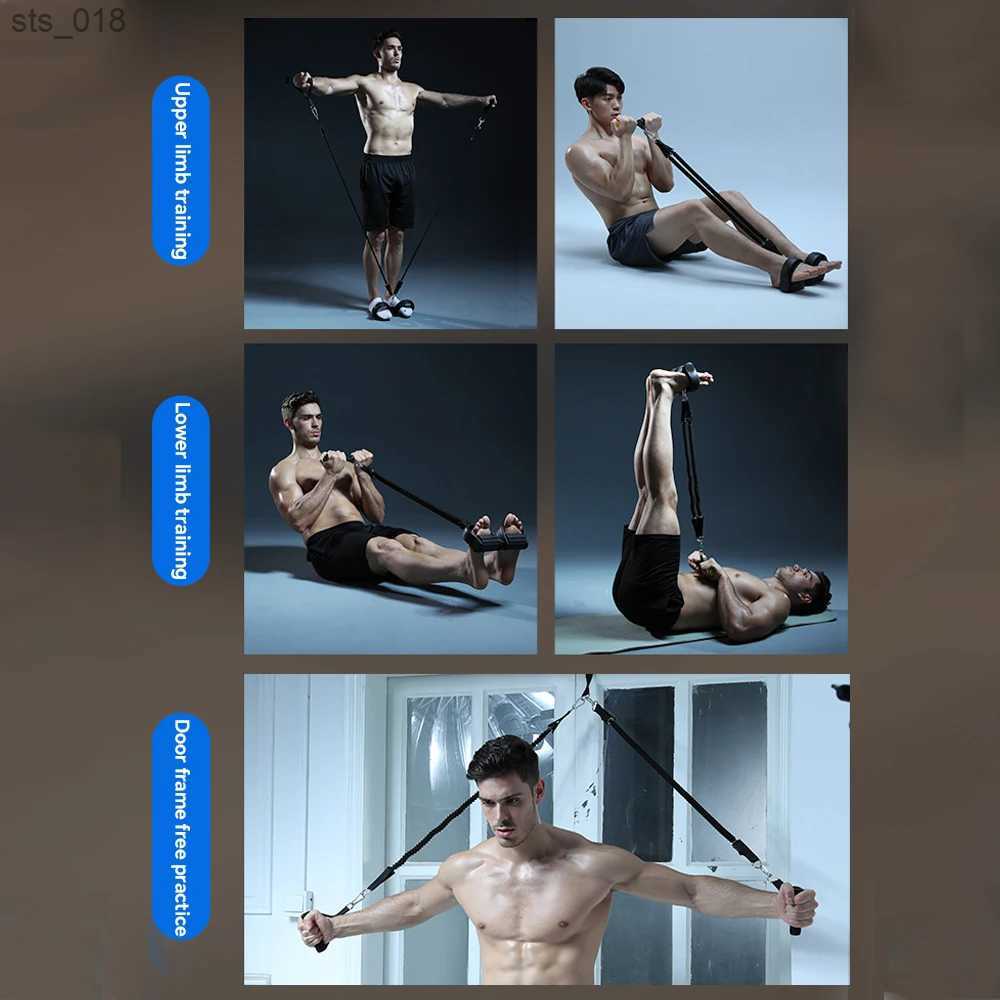 Accessories Pedal Tension Rope Puller Exercise at Home Multi functional Fitness Resistance Belt Mens Gym Equipment H241105