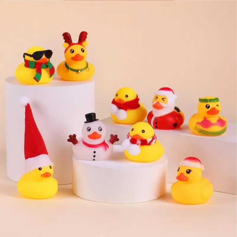 Christmas Shower Rubber Duck Advent Calendar 24 Day Christmas Countdown Calendar Surprise Christmas Party Gifts for Girls Boys W241029