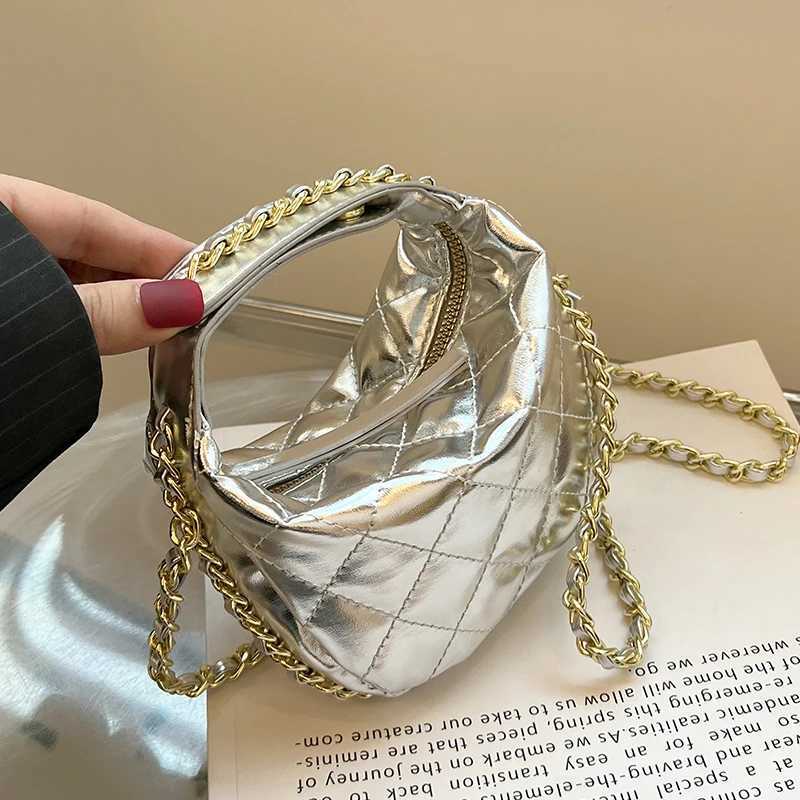 Designer Hobo Bag Fi Lattice Pattern Leather Crossbody Bag Luxury Gold Sier Women Handbag Lady Cross Body Phe PurseXJ241029