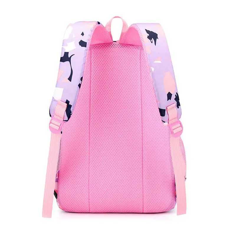 CMM Primary Child School Backpacks Large Capacity Orthopedic for Book Bag Camo Girls Backpack 241029