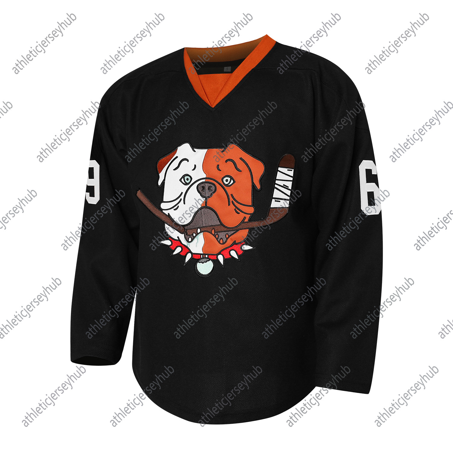 Blueberry Hockey Jersey 69 Shoresy Sudbury Stitched Name And Number Light Blue Red Black Custom S-XXXL