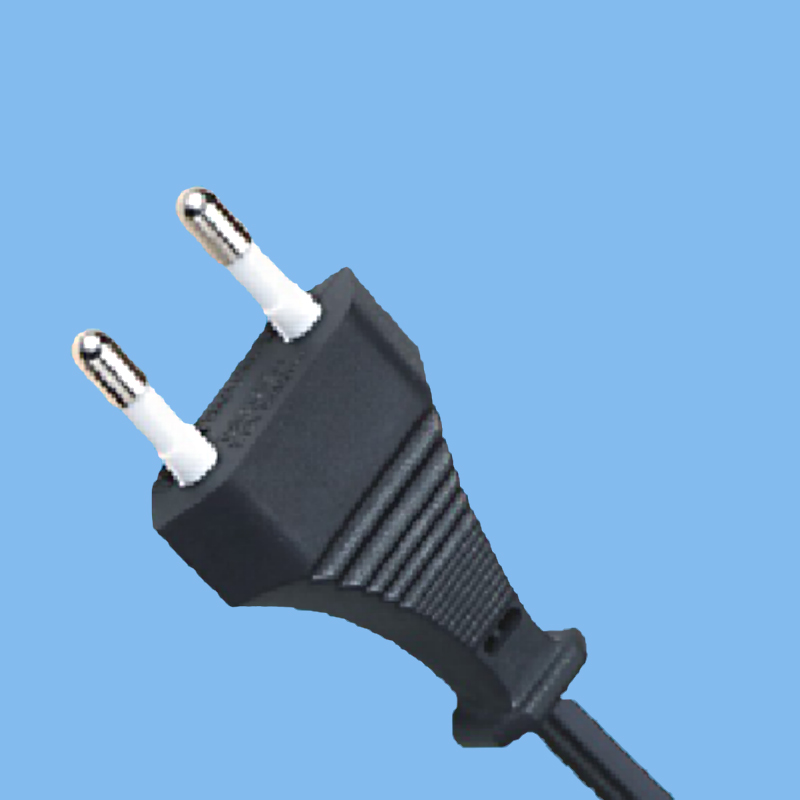 Wholesale kema keur vde Standard 2.5a Transparent 2 Pin EU plug salt lamp cables ac power cord with switch