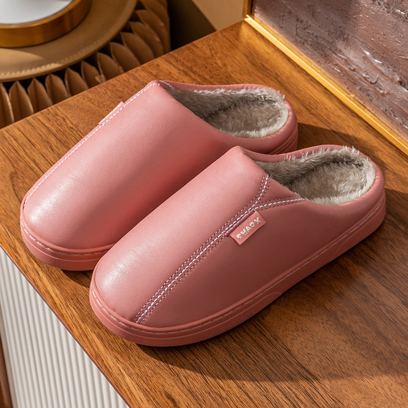 free shipping new designer shoes mens flat sandals for women furry winter cotton warm soled home thick plush slippers sliders slide
