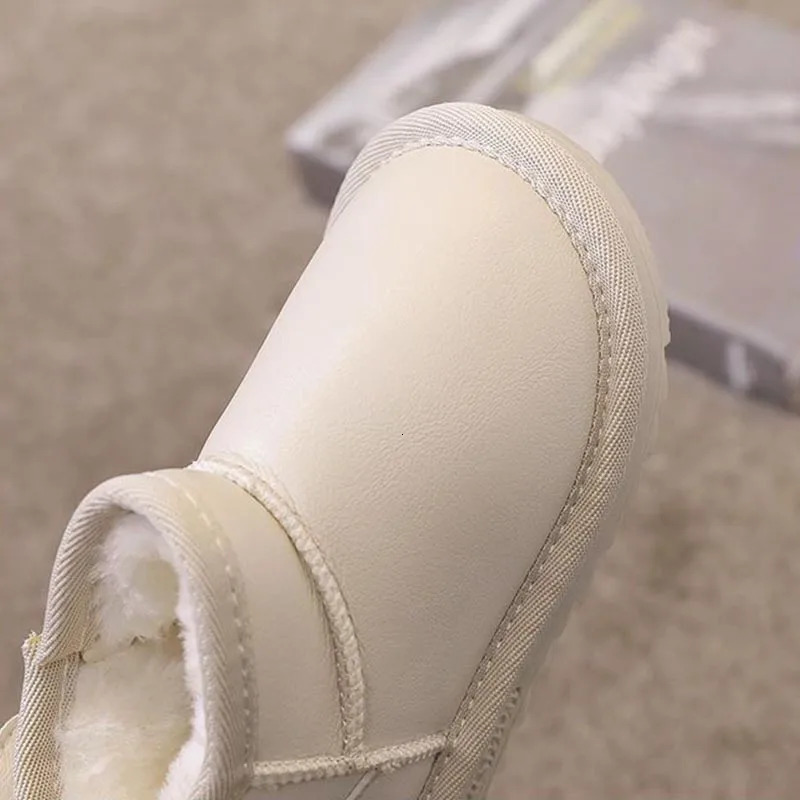 Baby Warmth Baby Boots Childrens Cotton Shoes Snow Boots Baby Winter Non-slip Soft Toddler Shoes Plus Velvet Thick Breathable 241028